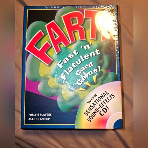 Fart! Fast and Flatulent Guff Game! (with Sound Effects CD) - Sealed - Picture 1 of 1